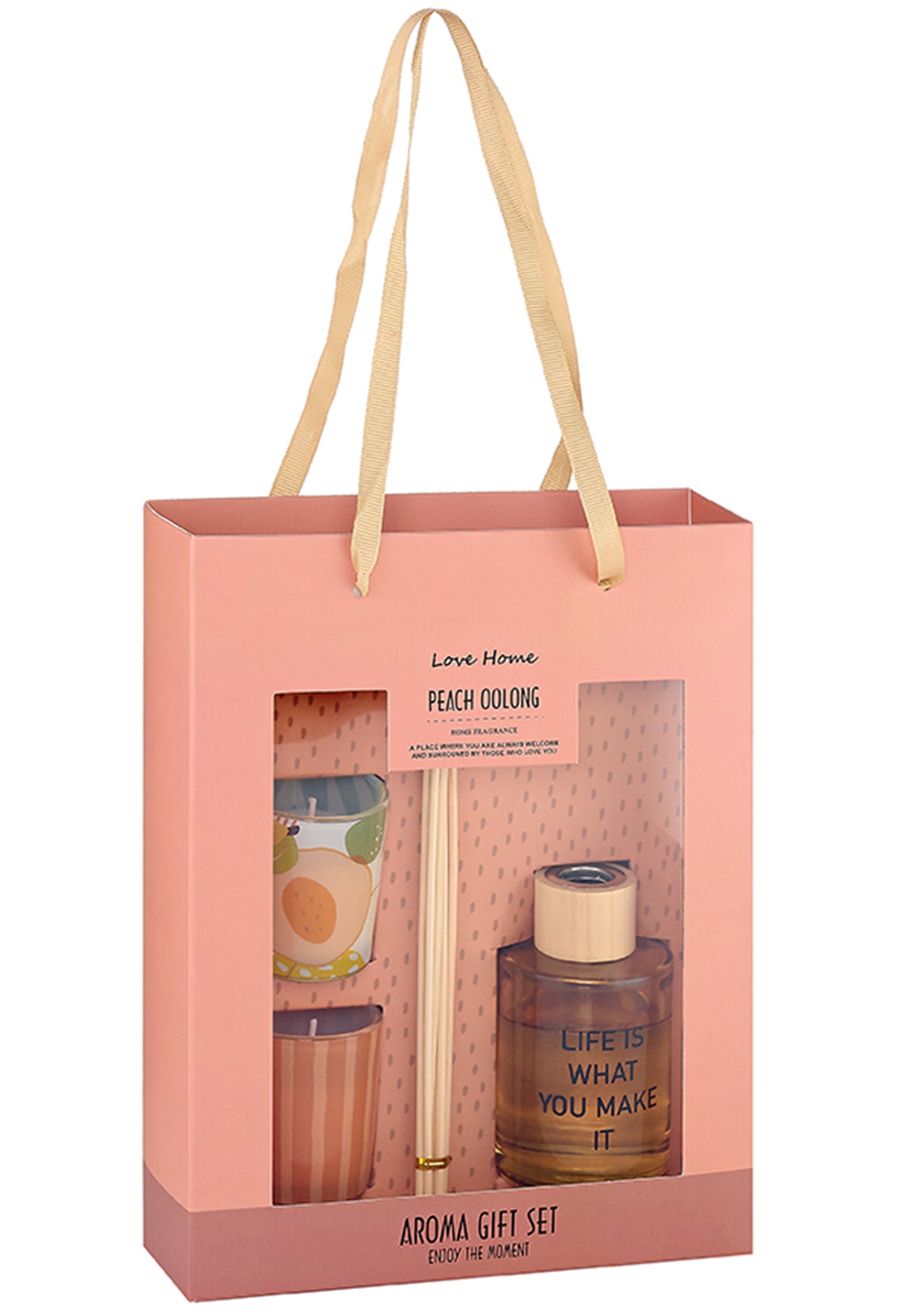 Αρωματικό Χώρου 3τμχ με Sticks  PEACH OOLONG