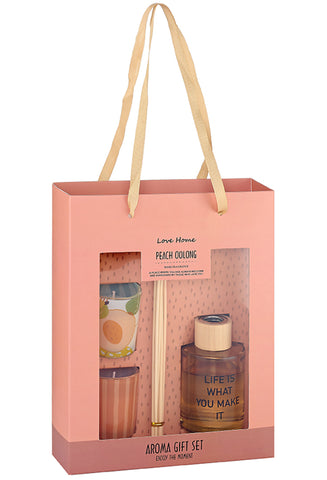 Αρωματικό Χώρου 3τμχ με Sticks  PEACH OOLONG