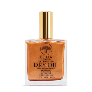 Eolia Cosmetics Ξηρό Λάδι Σώματος με Λάμψη για Πρόσωπο, Μαλλιά και Σώμα 100ml