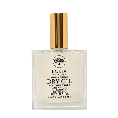 Eolia Cosmetics Platinum Drops Renaissance Ξηρό Argan Oil με Λάμψη για Πρόσωπο, Μαλλιά και Σώμα 100ml