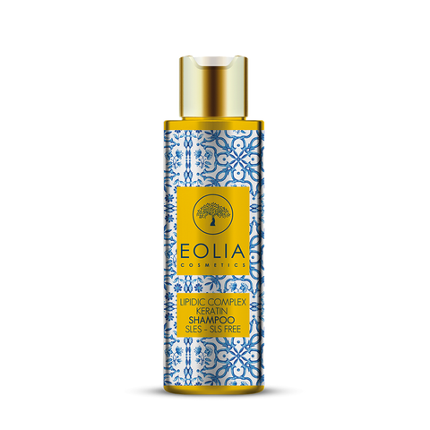 Eolia Cosmetics Lipidic Complex Keratin Σαμπουάν Αναδόμησης/Θρέψης & Ενυδάτωσης για Όλους τους Τύπους Μαλλιών 250ml