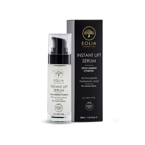 Eolia Cosmetics 24ωρος Ορός με Ενεργές Πέρλες Αντιγηραντικό Serum Προσώπου με Υαλουρονικό Οξύ για Lifting 30ml