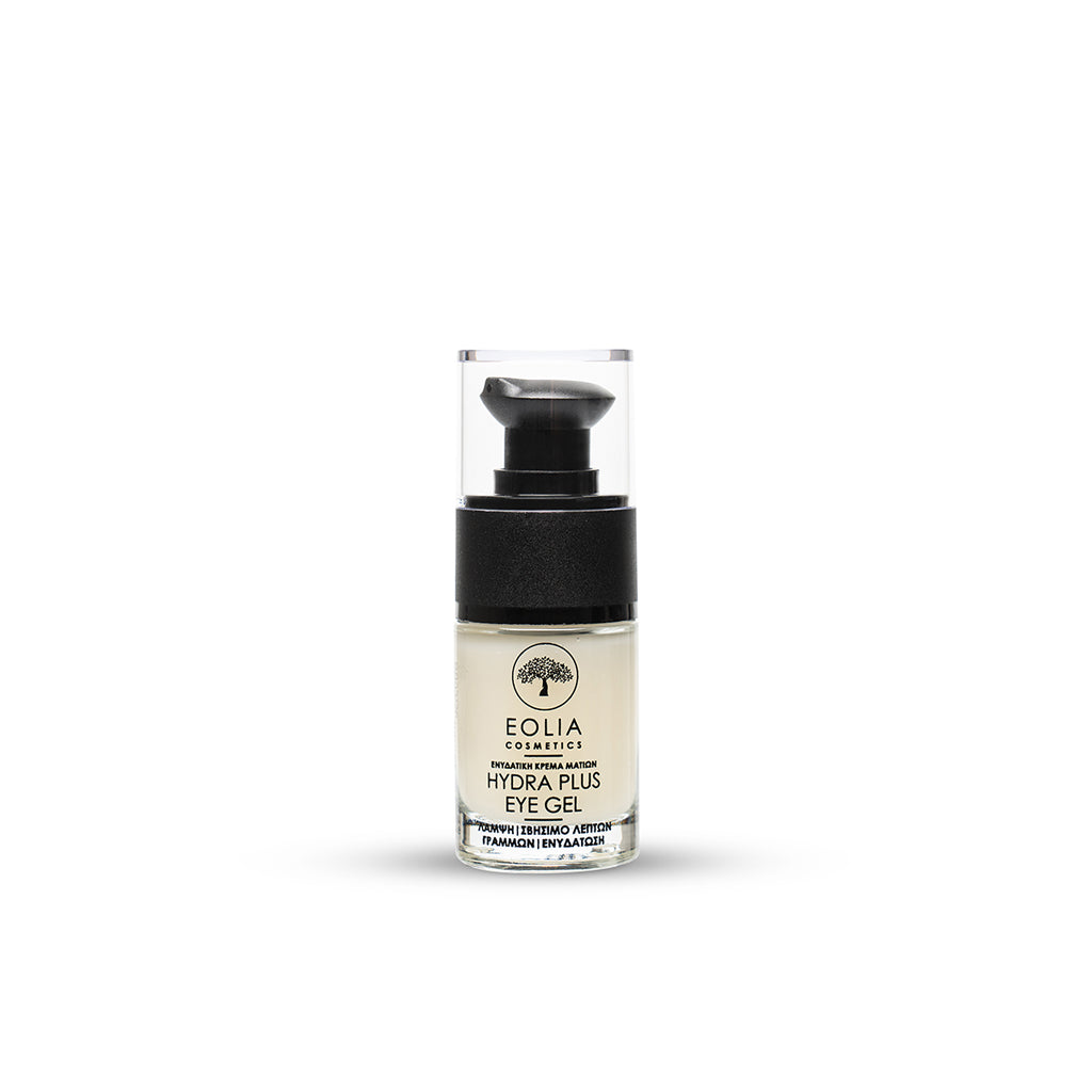 Eolia Cosmetics Hydra Plus Ενυδατική & Αντιγηραντική Κρέμα-Gel Ματιών με Υαλουρονικό Οξύ 15ml