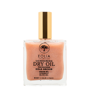 Eolia Cosmetics Gold Orchid Pink Diamond Ξηρό Λάδι Σώματος με Λάμψη για Πρόσωπο, Μαλλιά και Σώμα 100ml